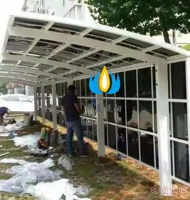 北京铝合金停车棚定制指南 别墅、小区与家用雨棚解决方案